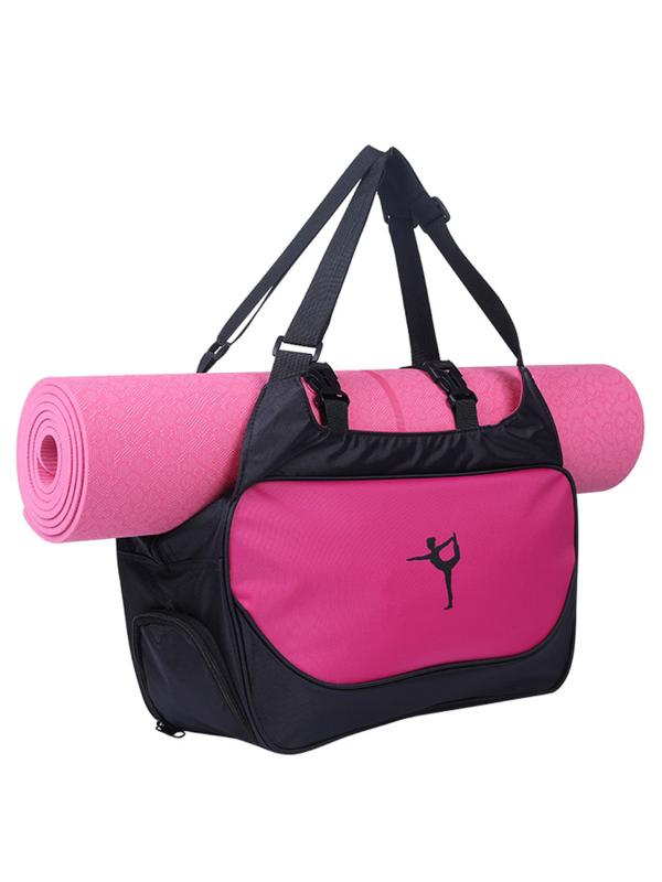 

High quality non slip Yoga Bag popular Yoga Mat Bag Gym Fitness Exercise mat fitness exercise (excluding mat, Black