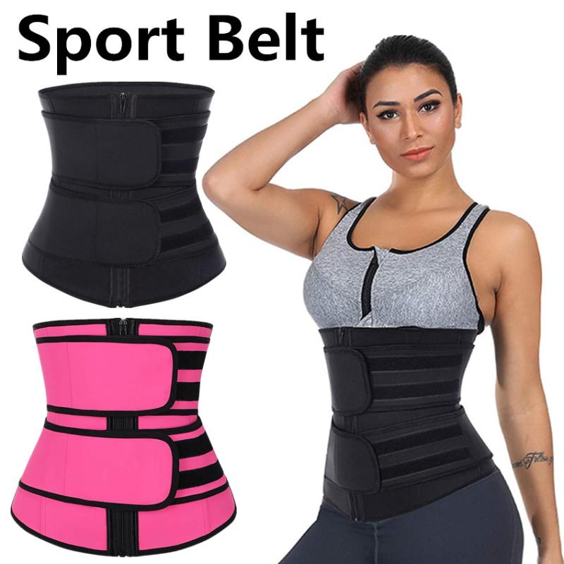 

Waist Trainer Corset Exercise Workout Aid Gym Home Sports Daily Accessories Abdomen Slimming Body Shaper Sport Girdle Belt, Black