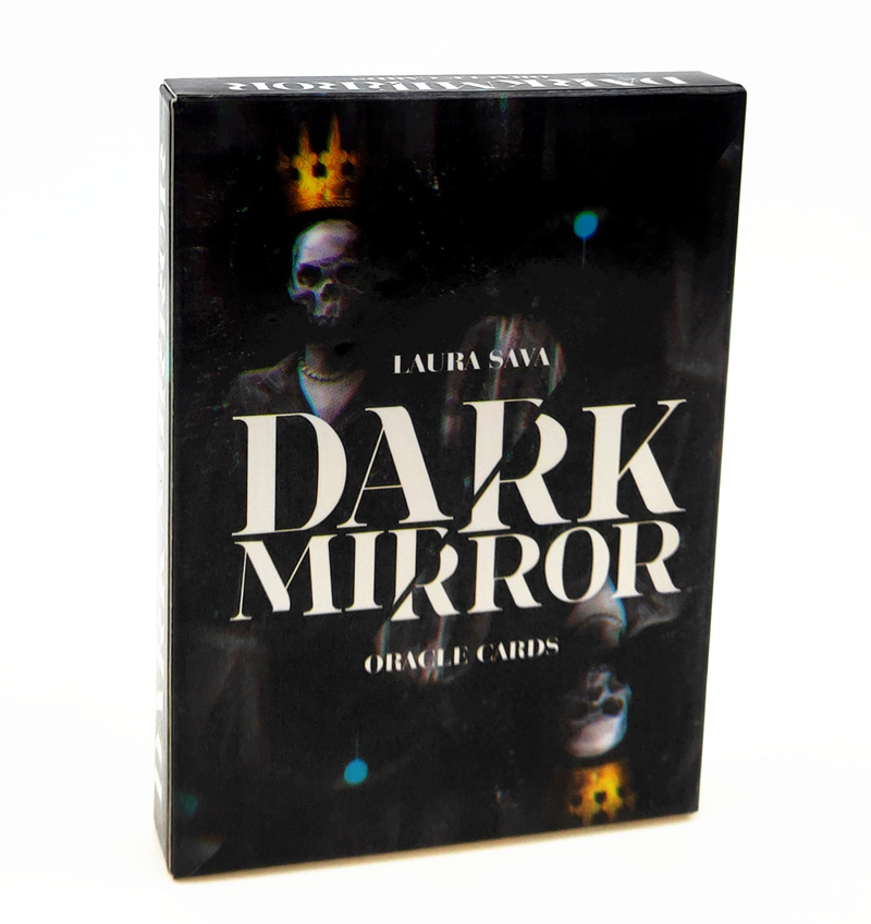 

32pcs Tarot Cards Dark Mirror Oracle Cards Deck Tarot Board Game for Fortune Telling Playing Card Games Family Entertainment