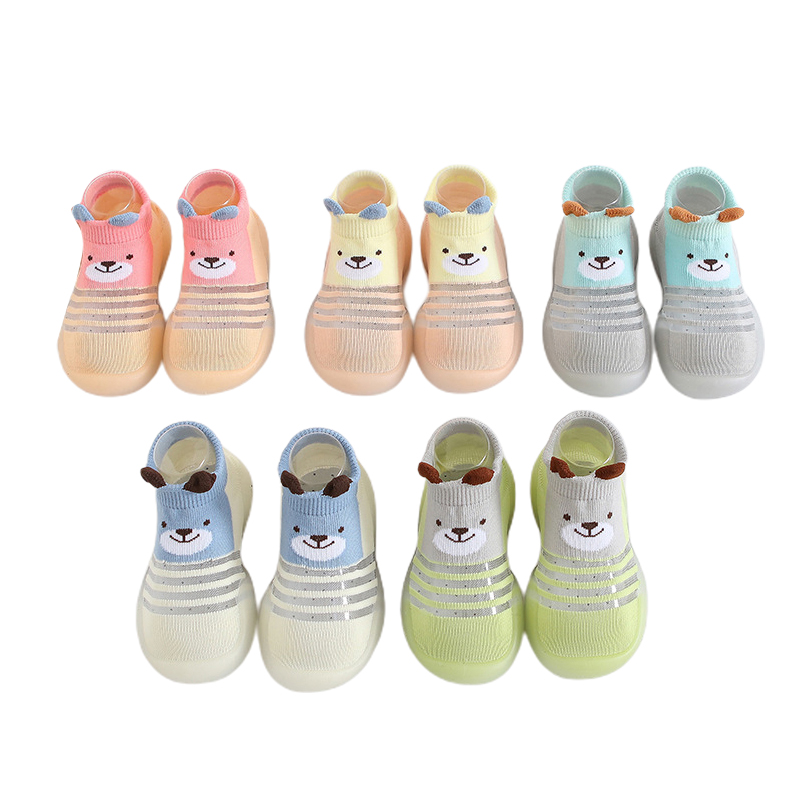 

Summer New Children's Indoor Floor Non-slip Breathable Mesh Shoes Baby Outdoor Cotton Socks Shoes Boys And Girls Toddler, 02
