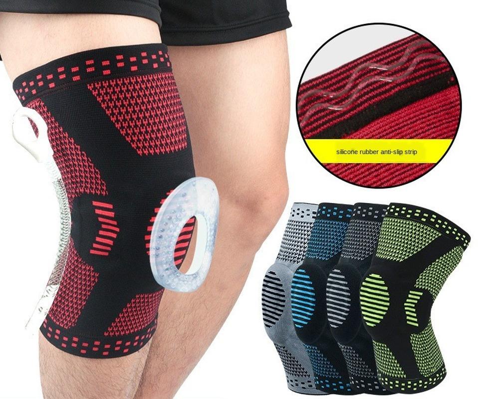

1 PC Kneepads Sports Outdoor Basketball Protective Meniscus Leg Cover Running Fitness Squat Knee Protector, Black blue m