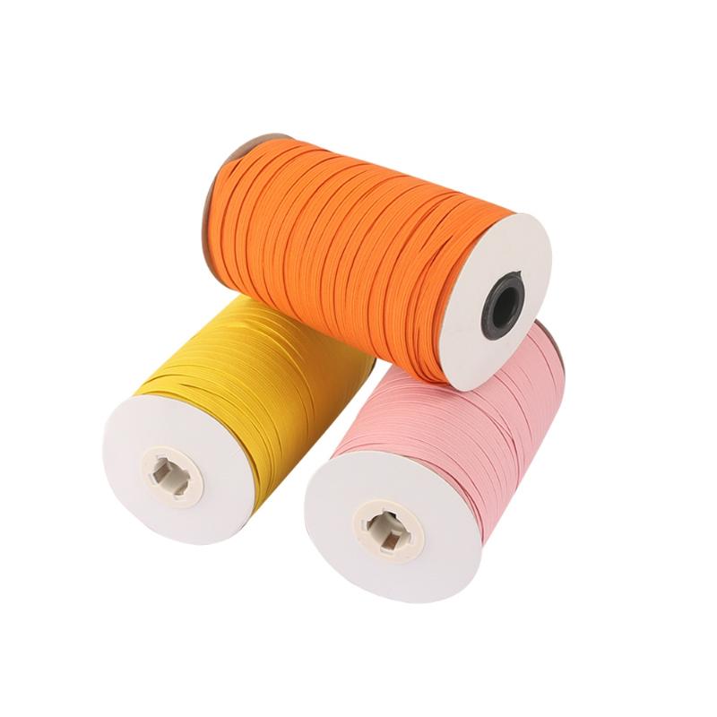 

1/8 inch width 180 yards long elastic band for sewing knitted elastic rope multicolor heavy high elasticity knitwear, Random color