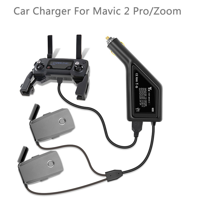 

3 in 1 battery with usb car charger for dji 2 pro & 2 zoom drone remote controller