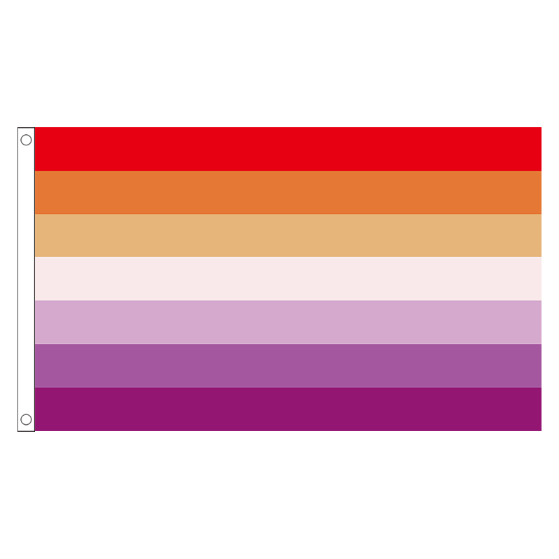 

free shipping Aerlxemrbrae Rainbow Flag Lesbian Pride flag For Decoration