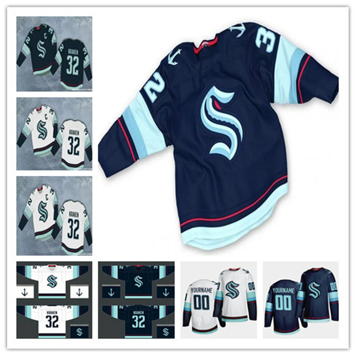 

Seattle Kraken 2021 Season Hockey Jersey 32th New Team Custom Any Number Name Home Road Jersey Men Women Youth Seattle Kraken Jerseys, Mens white