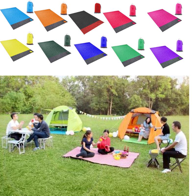 

Portable Folding Beach Pocket Blanket Camping Mat Waterproof Outdoor Picnic Pad Garden Party Backyard BBQ