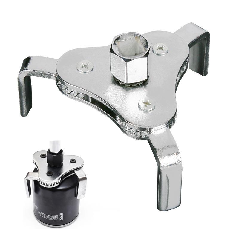 

Car Filter Wrench Three-claw Machine Oil Grid Wrench Engine Oil Disassembly Auto Maintenance Tool