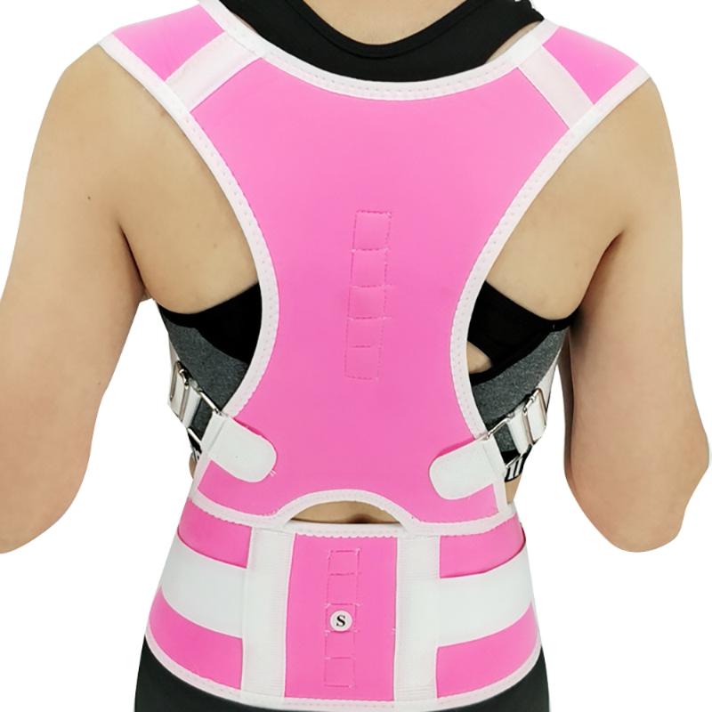 

Back Protection Magnetic Correction Belt Shaping Body Shaping Posture Hunchback Correcting Spine, White