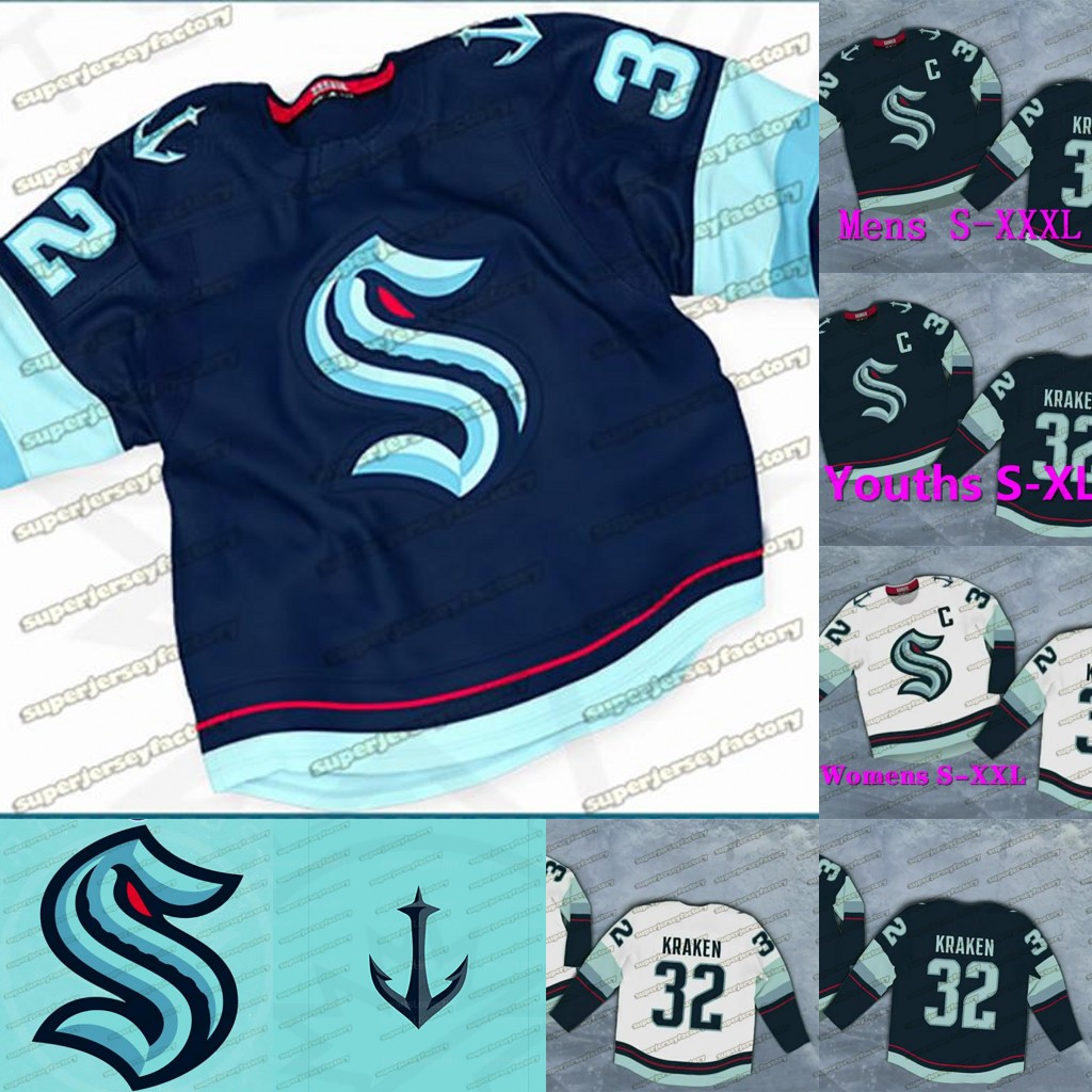 

Seattle Kraken 2021 Hockey Jersey 32th New Team Custom Home Road Jersey Any Nunber Any Name Men Women Youth Good Quality, Black;red