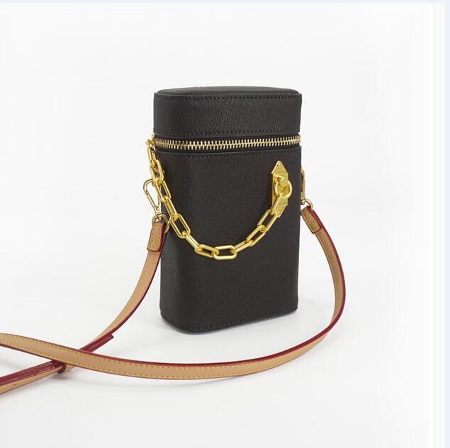 

Luxurys Designers Flower symmetrical Phone Box chalk nano Bag genuine leather Mini Bucket Shoulder Pouch Women fashion Bags Cross Body handbag, Airbag [no bag]