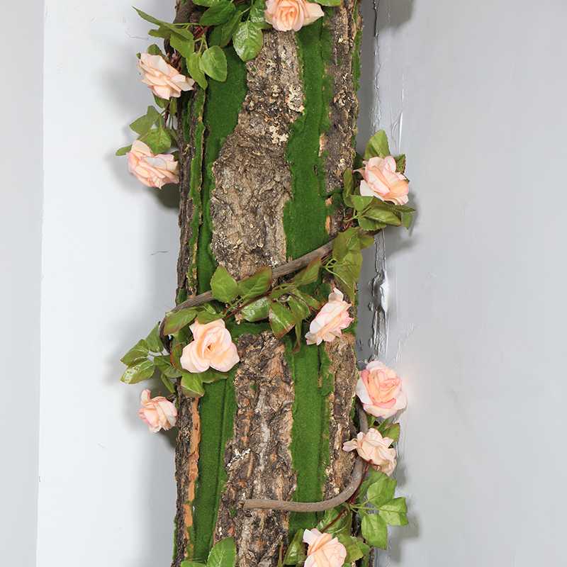 

Simulation Bark Pipe Decoration Water Pipe Column Shelter Wall Indoor Balcony Decoration Natural Plant Fake Tree Artificial Tree, Smtmgt011