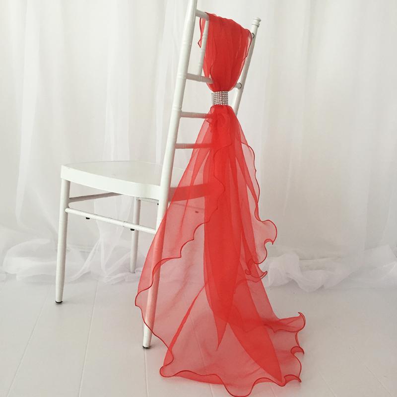 

New Design Chair Sash Chair Ribbon With Buckle Event Wedding Birthday Decoration