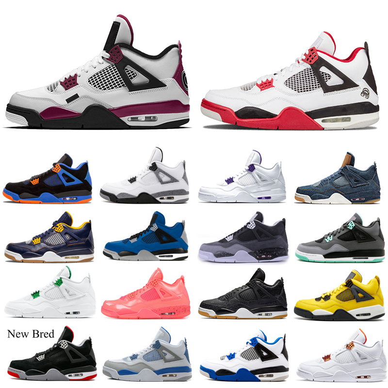 

4 4s men basketball shoes mars blackmon rush violet motosports fear pack encore cavs mens arrival outdoor sneakers sports shoes, 35 toro-bravo