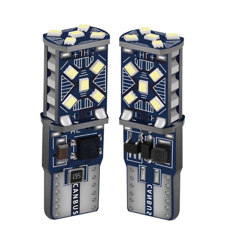 

2PCS T10 W5W New Super Bright LED Car Turn Side Light Marker Lamp WY5W 168 Auto Wedge Parking Bulbs Car Dome Reading Lamp Canbus, As pic