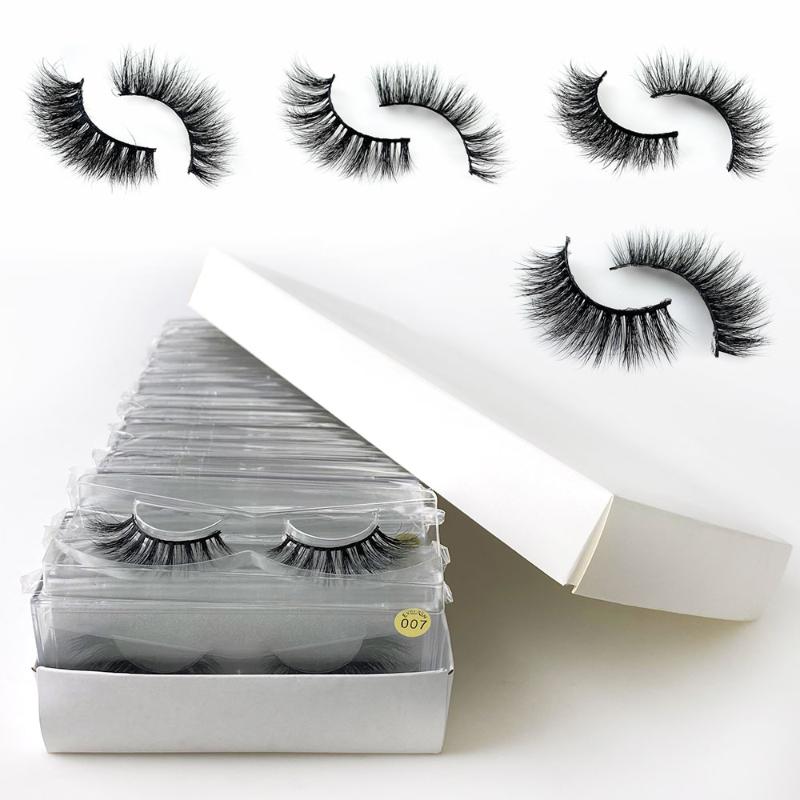 

Abonnie Mink strip Eyelashes Handmade Faux Mink strip eyeLashes Soft Natural Makeup Eye Lashes Eyelash Extension