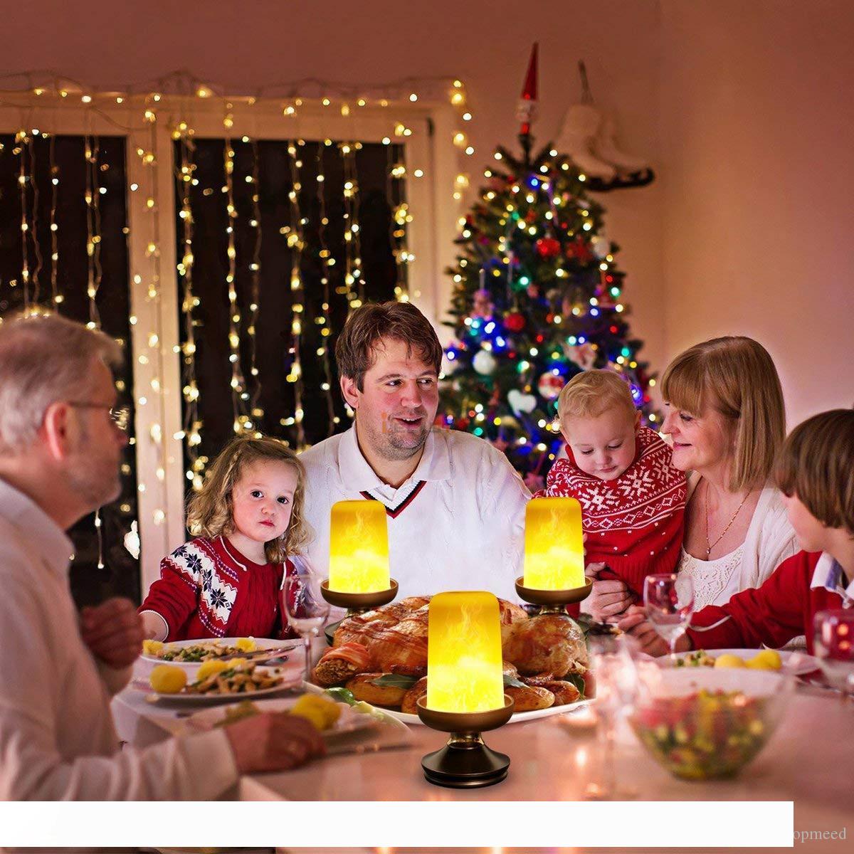 

Creative 3 modes+Gravity Sensor Flame Lights E27 LED Flame Effect Fire Light Bulb 7W Flickering Emulation Decor Lamp