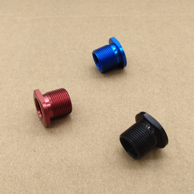 

Aluminum Muzzle Adapter Convert 1/2x28 Thread to 5/8x24 Thread