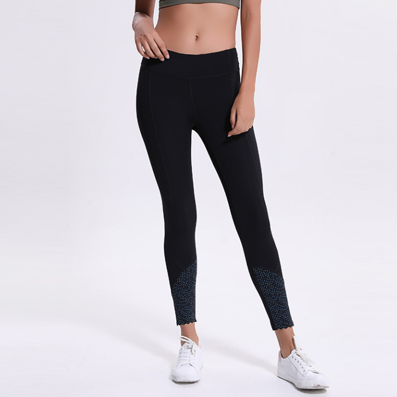

Lulu Style Women Yoga Leggings New Arrivals Fashion Girls Sports Leggings, Black