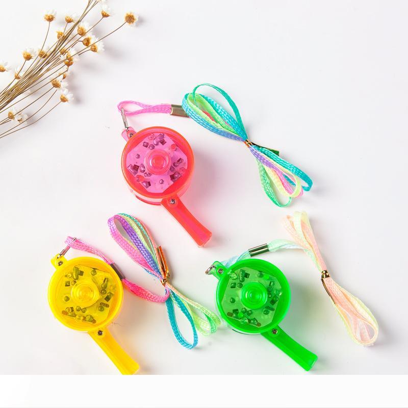 

LED Flash Whistle Luminous Noise Maker Kids Children Toys Birthday Party Festival Novelty Props Christmas Noise Maker Toy