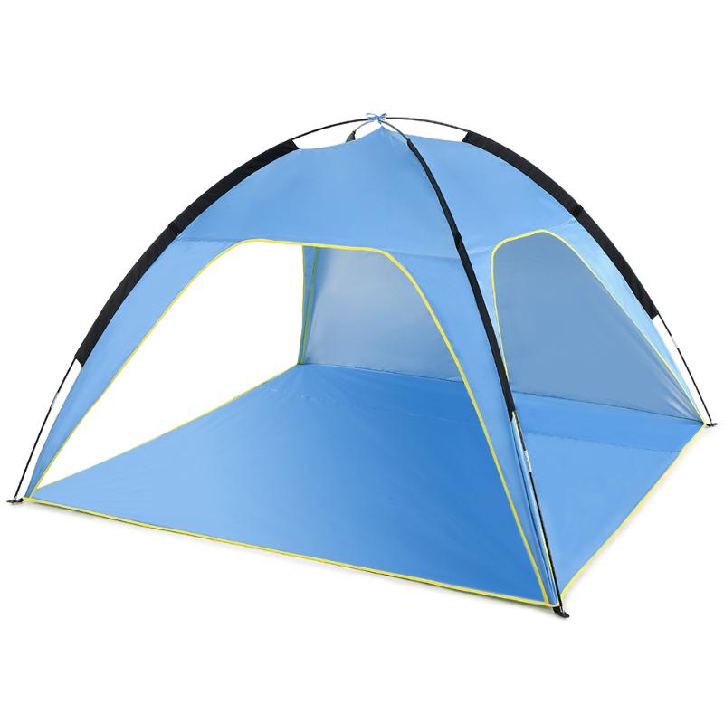 

Outdoor Camping Tent Protection Shelter Sun Shade Awning Hiking Holiday Beach Shelters Waterproof Lightweight Travel Tents X418B