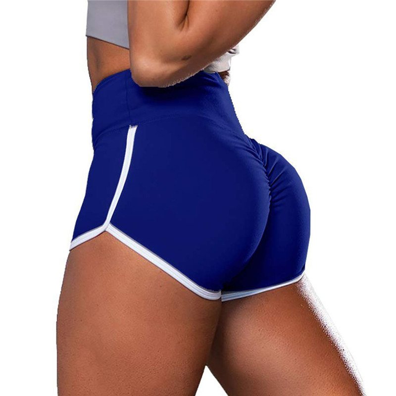 

Women Yoga shorts Elegant High waist Sport wear Fitness Workout Short Ladies GYM Running Trousers Stretch Streetwear Plus Size