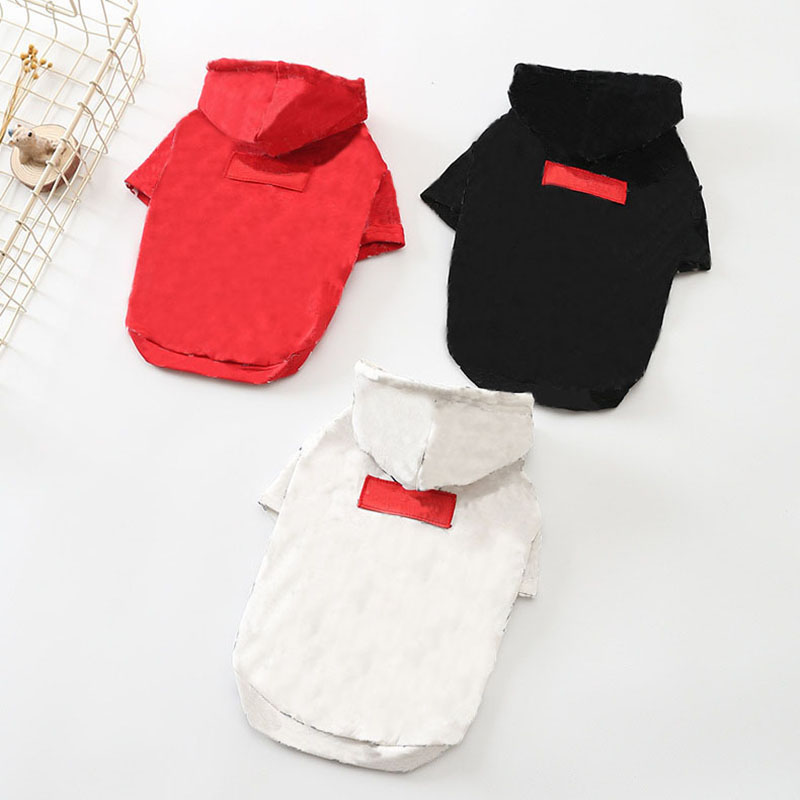 

Fashion Printed Pet Dog Hoodies Cute Teddy Bulldog Schnauzer T-Shirts Outdoor Breathable Cotton Small Dog Apparel, Black