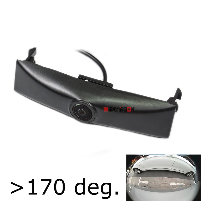 

Appr.180deg HD car front view logo camera for ES 2020 2020 front grille camera wide angle ccd night vision