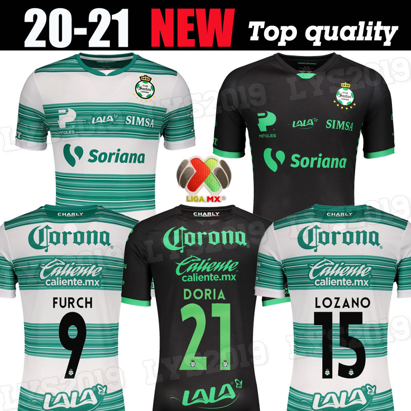 

Santos Laguna Soccer Jerseys 2020 2021 LIGA Mexico MX Club FC 20 21 PINK Football Shirt FURCH GARNICA LOZANO CASTILLO Camiseta de fútbol