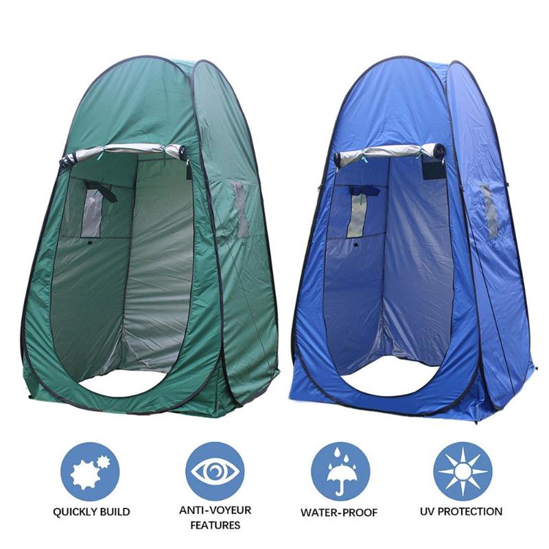 

Portable Up Tent Camping Shower Tent Changing Room For Outdoors Hiking Travel Shelter Beach Privacy Toilet