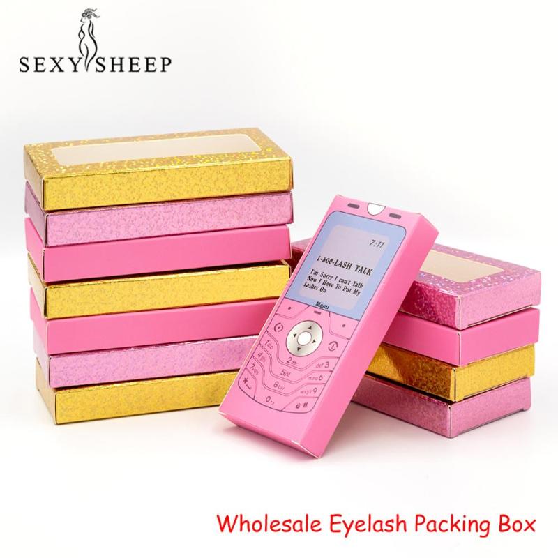 

wholesale paper false eyelash packaging box lash boxes packaging custom logo faux cils diy mink eyelashes box without lashes