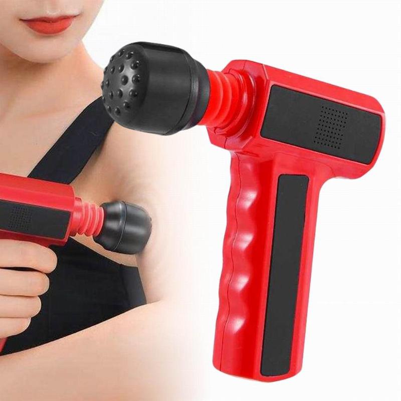 

Massage Gun Muscle Relaxation Percussion Massager Noise Reduction Design Massage Fitness Equipment Portable Mini Massager