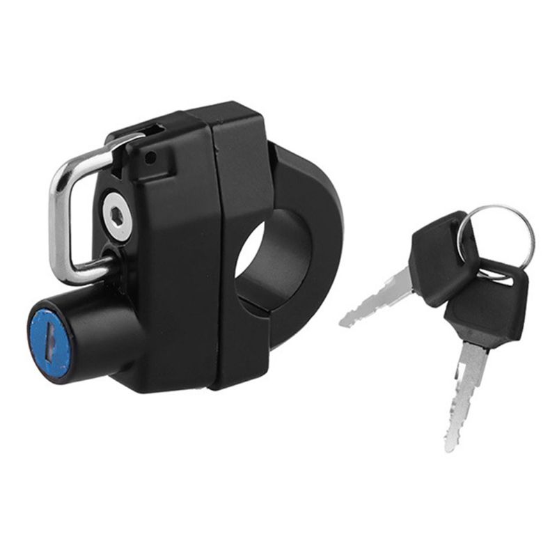 

Multipurpose Mini Portable Anti-theft Helmet Lock with Key Bike Bicycle Cycling L9BC