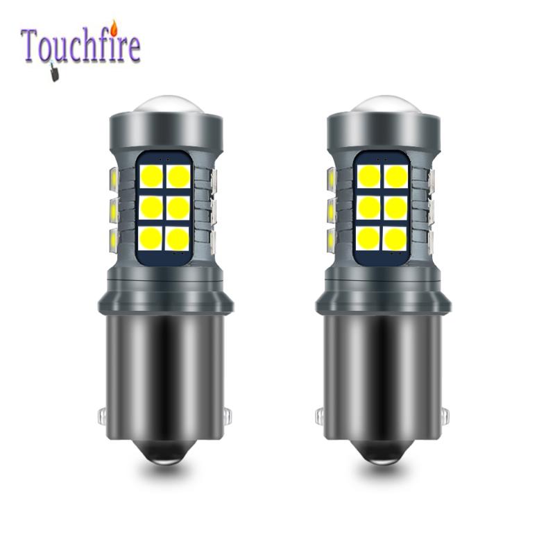 

2Pcs 1156 BA15S P21W BAU15S PY21W BAY15D LED Canbus Bulb 1157 P21/5W R5W 7440 W21W 3030 21SMD Auto Lamp Reverse DRL Light 12V, As pic