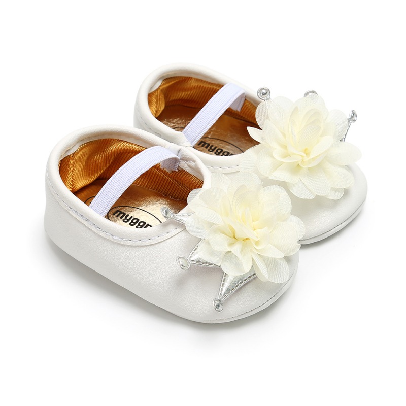 

Flower/Bow Spring / Autumn Infant Baby Shoes Moccasins Newborn Girls Booties for Newborn 3 Color Available -18 Months, L1