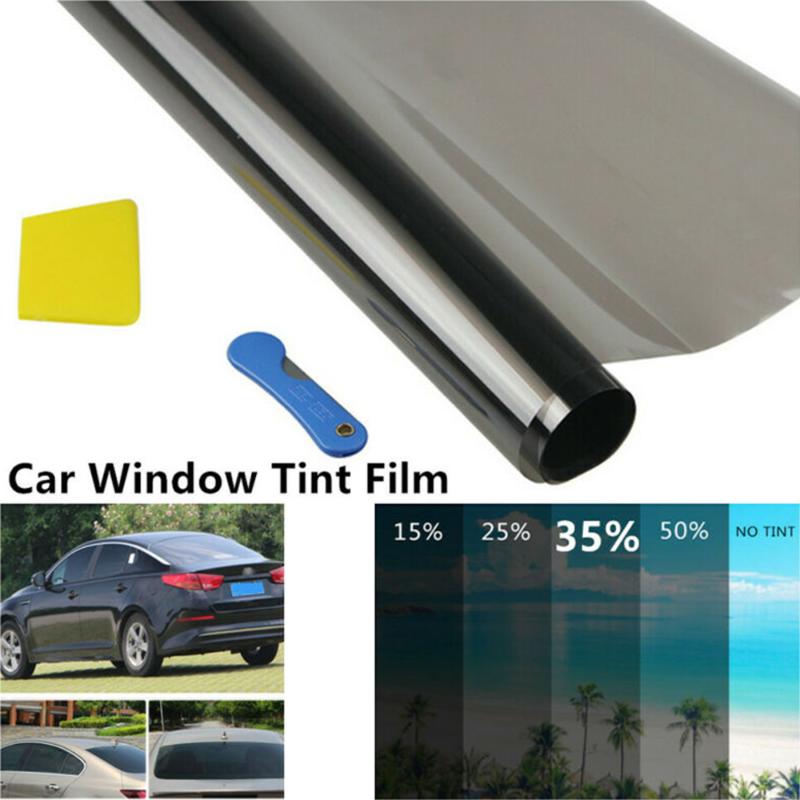 Home Car Window Tint Sunshade Film 15 25 35 50 Vlt Glass Sticker
