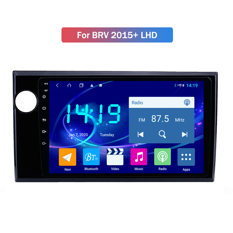 

IPS Screen 9 Inch Android Car Multimedia Video Stereo Player for Honda BRV-2015 LHD Navigation GPS TouchScreen Head Unit Wifi 128G