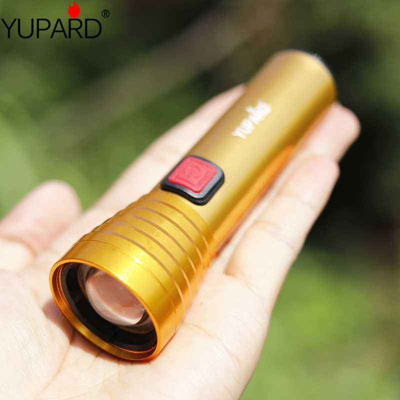 

Glare Q5 LED outdoor multi-function zoom USBcharging mini Built-in battery Work light flashligt