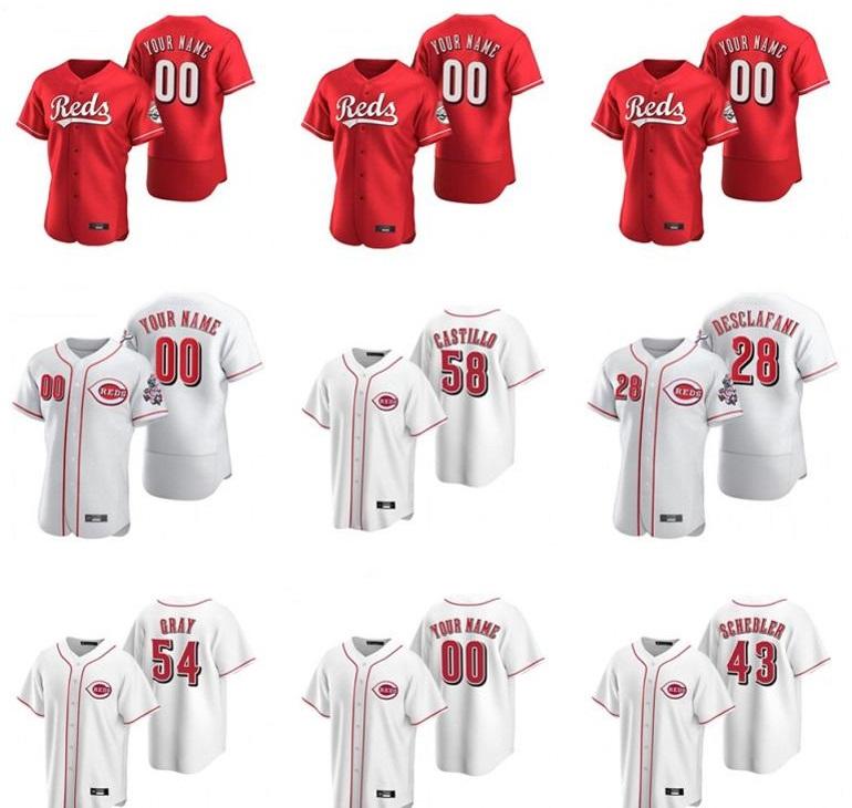 

Aristides Aquino Jersey Nicholas Castellanos Travis Jankowski Curt Casali Tyler Stephenson Alex Blandino Baseball Jerseys Custom Stitched, Colour 3