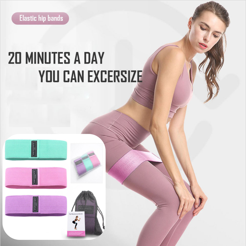 

Weave fabric resistance bands set yoga resistance bands fitness for sports Elastic for gymnastics training 2020, Red