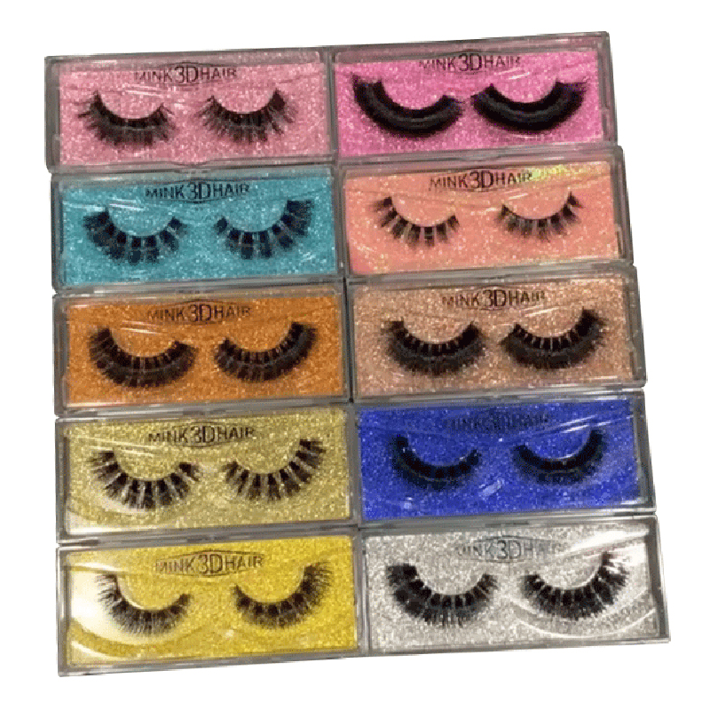 

3D Mink Eyelashes Mink Lashes False Eyelashes Soft Natural Short Thick Fake Eyelash Eyelashes Extension 10 STYLES