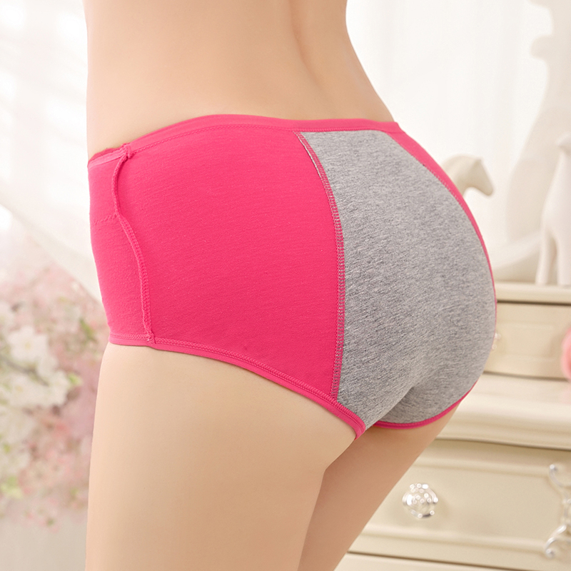

Women Menstrual Panties female period panties Girls cotton Leak Proof briefs Teens Physiological Women Postpartum briefs, Color-3