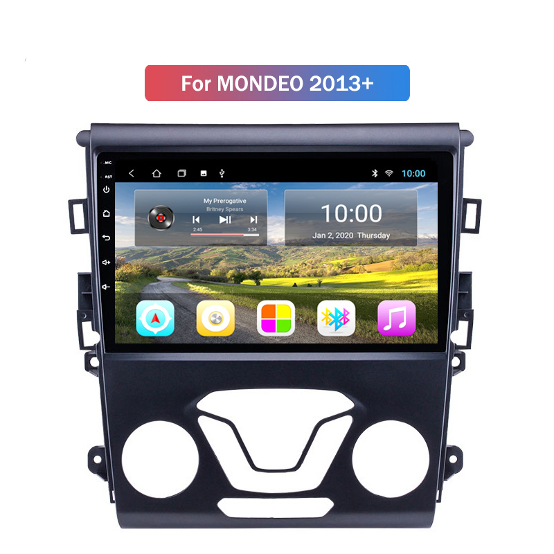 

Car Radio 2 Din Autoradio Video Bluetooth Wifi Android GPS Navigation For Ford MONDEO 2013+