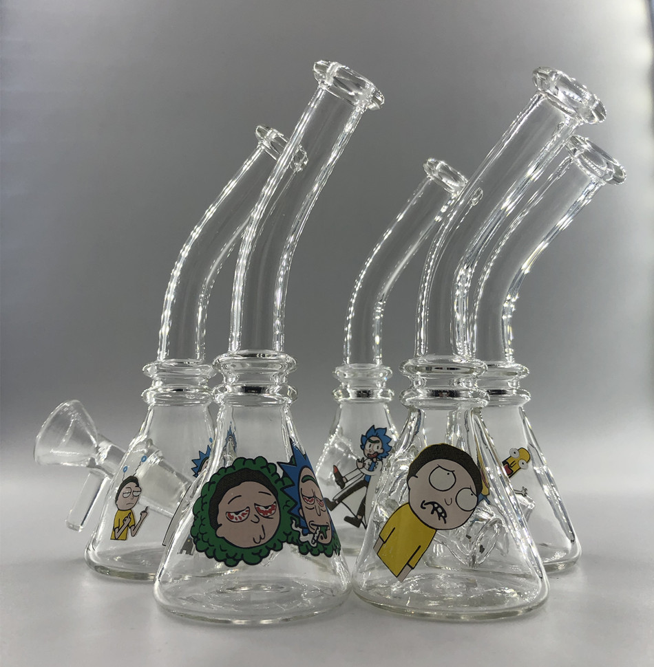 

Thick Glass bongs Water Pipe Heady Glass Dab Rigs Beaker Bong Smoke Pipe Hookahs Shisha With 14mm Bowl Tobacco