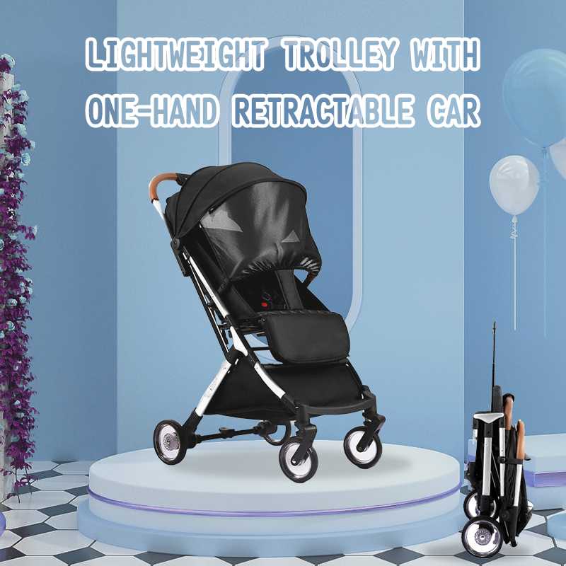 

Jusanbaby Baby Lightweight Fold Stroller Baby Car Accessories Foldable Dolly Multifuncional Plegable High Landscape 2020 News