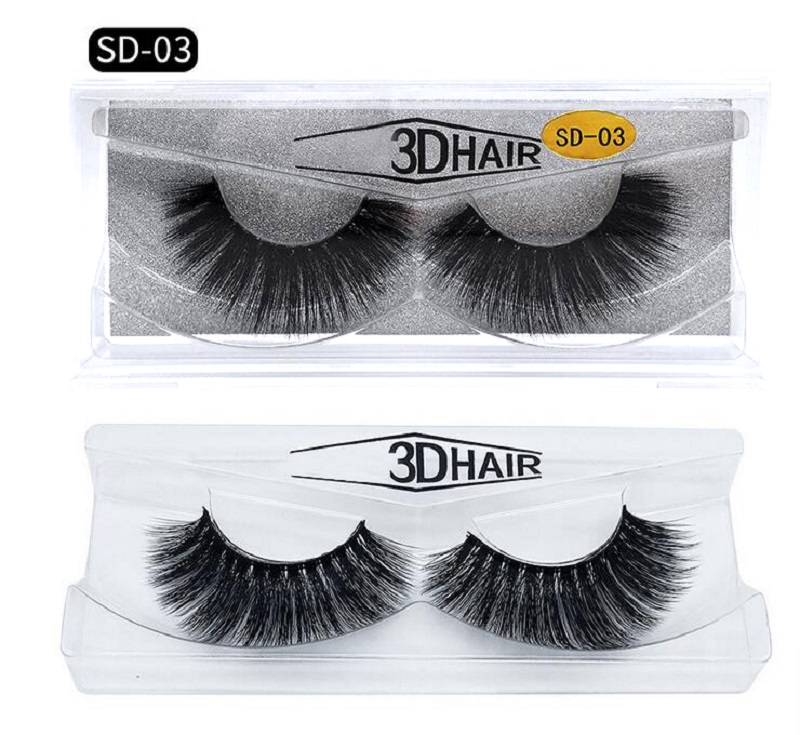 Multistyles Selling 100% Real Siberian 3D Full Strip False Eyelash Long Individual Eyelashes Lashes Extension-image-387957935
