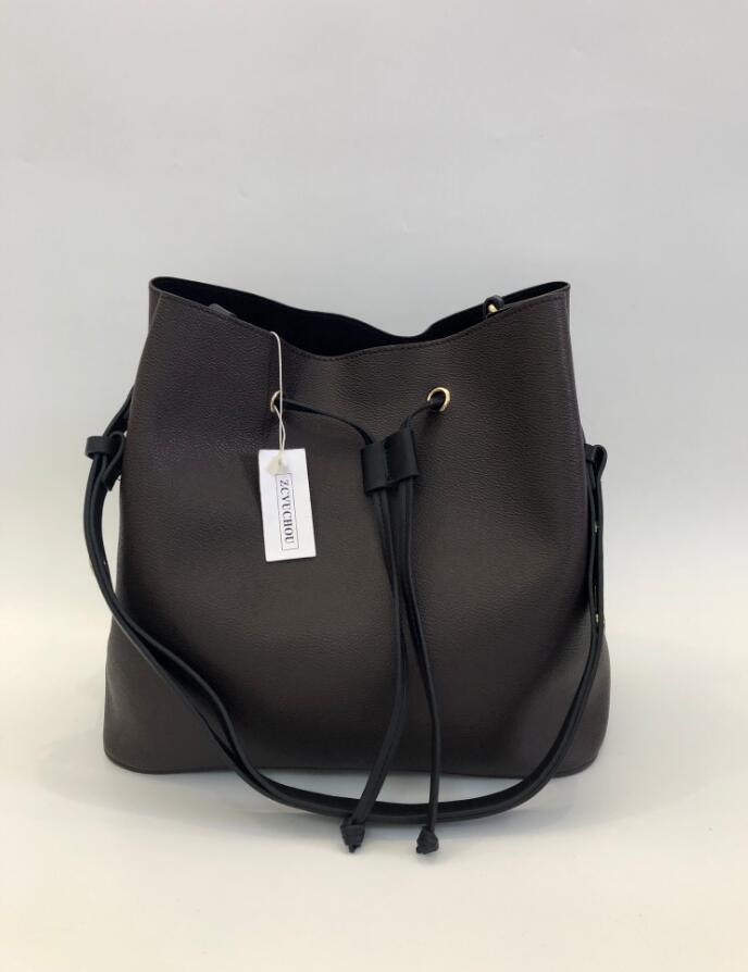 

Hot designers Sale Vintage Bucket Handbag Women bags Handbags Wallets for Leather Chain Bag Crossbody and Shoulder #6588, Black