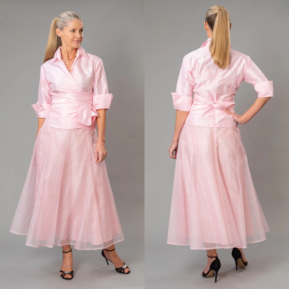 

2020 New Arrival Mother of the Bride Dresses V Neck Long Sleeves Evening Gowns Custom Made Tea-Length Plus Size Wedding Guest Dress