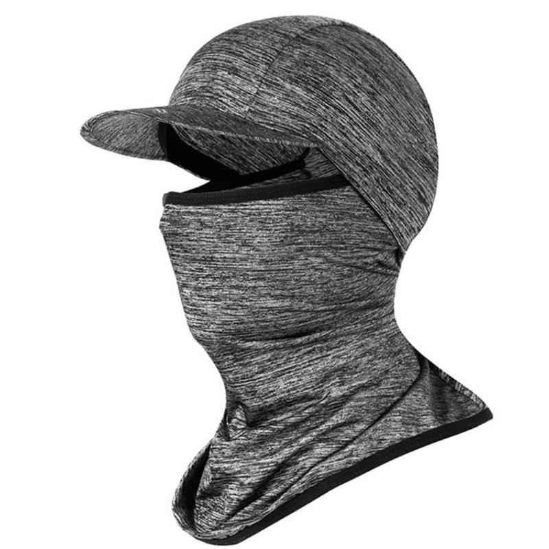 

Cycling Caps & Masks Portable Outdoor Sunscreen Ice Silk Headgear Mask Summer Bike Motorcycle Riding Face Hood
