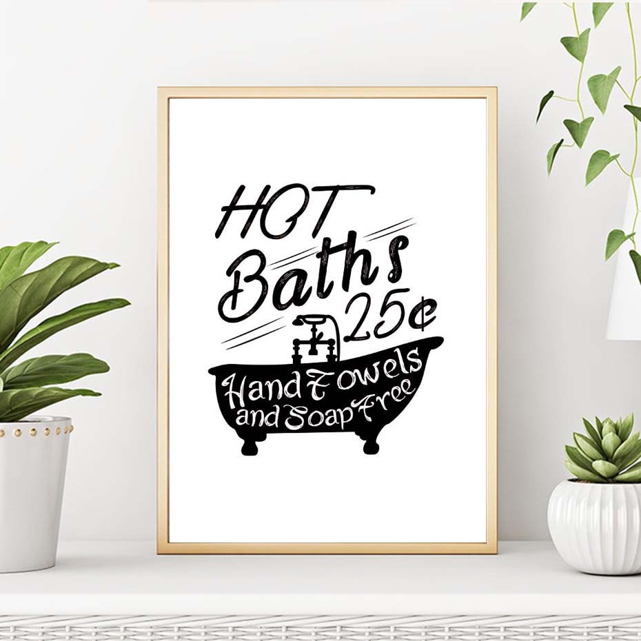 Wholesale Vintage Bathroom Poster For Single S Day Sales Buy Cheap In Bulk From China Suppliers With Coupon Dhgate Com