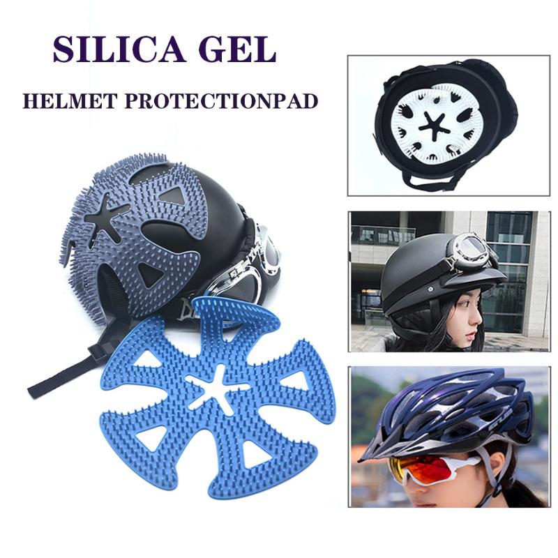 

helmet Inner liner Pad Helmet Pads Replacement Silicone Padding Kits Thermal Insulation washable quick-drying, Bu